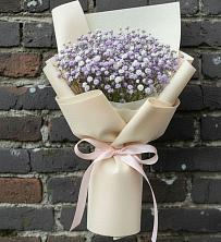 Букет цветов из:  Гипсофила в Кусе