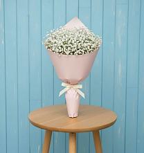 Букет цветов из:  Гипсофила в Кусе