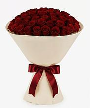 Букет 101 Бордовая роза Блэк Бакарра #REPLACE_PRED# Кусе