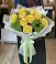 Букет цветов из: Хризантемы и Розы в Кусе