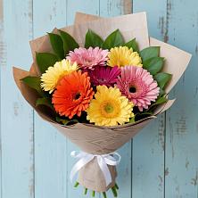 Букет цветов из:  Герберы в Кусе