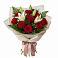 Букет цветов из: Лилии и Розы в Кусе