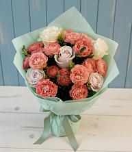Букет цветов из:  Розы в Кусе