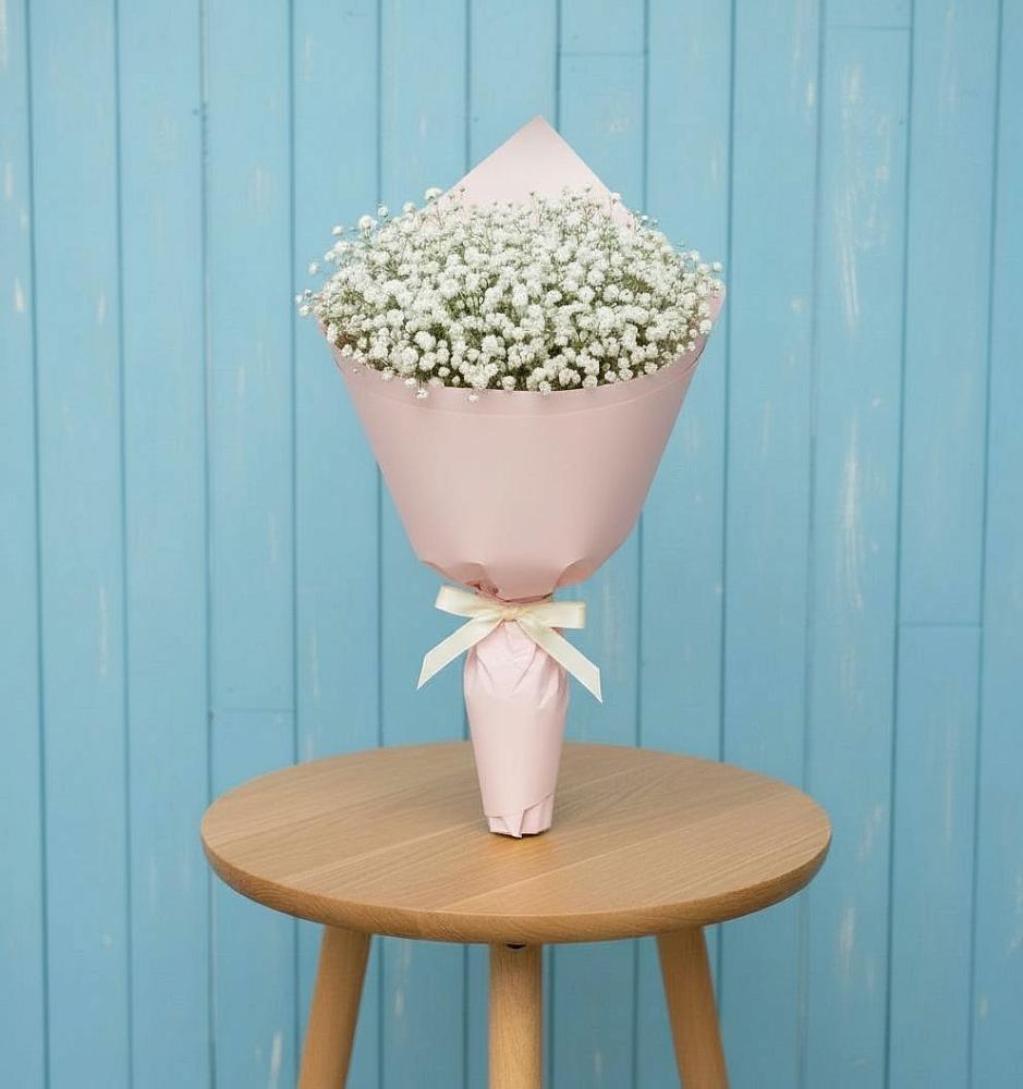 Букет цветов из: Гипсофила в Кусе