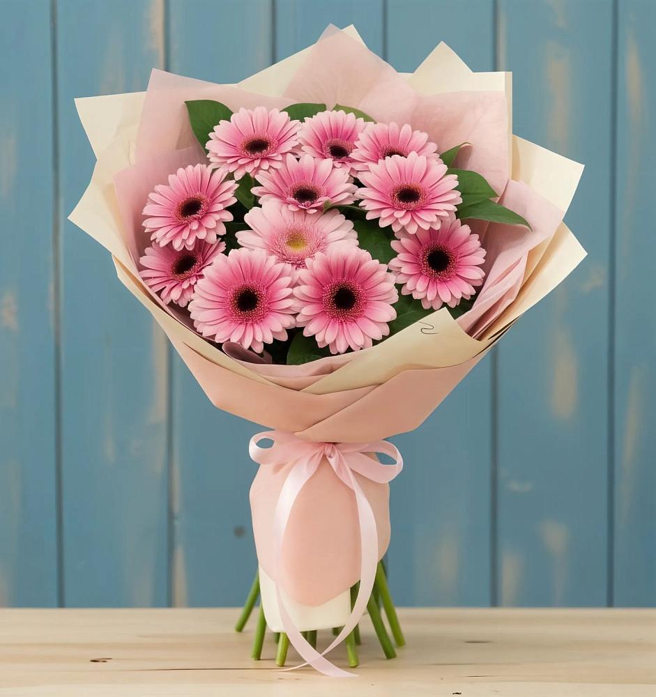 Букет цветов из: Герберы в Кусе