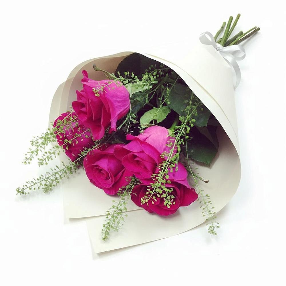 Букет цветов из: Розы в Кусе