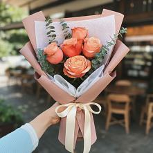 Букет цветов из:  Розы #REPLACE_PRED# Кусе