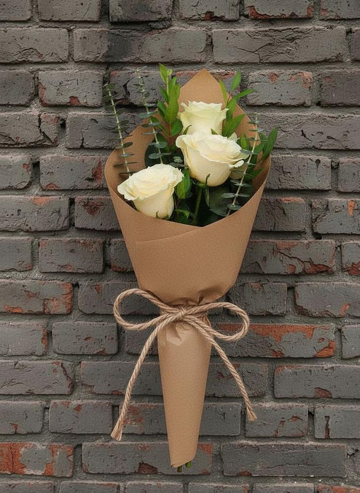 Букет цветов из: Розы в Кусе