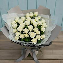 Букет Белоснежная нежность в Кусе