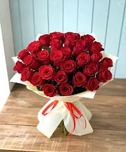 Букет 29 Красных роз в Кусе