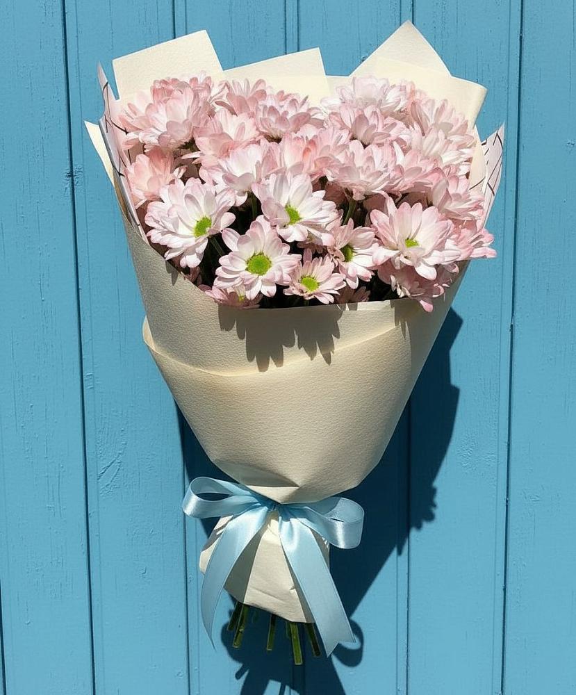 Букет цветов из: Хризантемы в Кусе