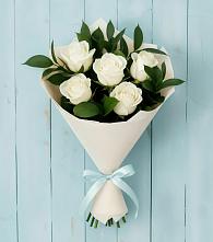 Букет цветов из:  Розы в Кусе