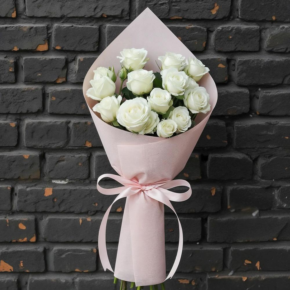 Букет цветов из: Розы в Кусе