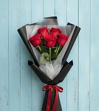 Букет цветов из:  Розы #REPLACE_PRED# Кусе