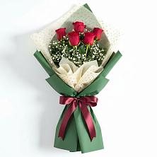 Букет цветов из:  Розы в Кусе
