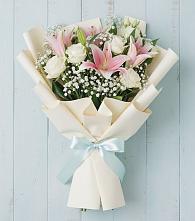 Букет цветов из:  Лилии в Кусе