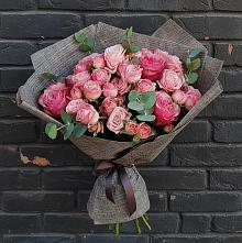 Букет цветов из:  Розы #REPLACE_PRED# Кусе
